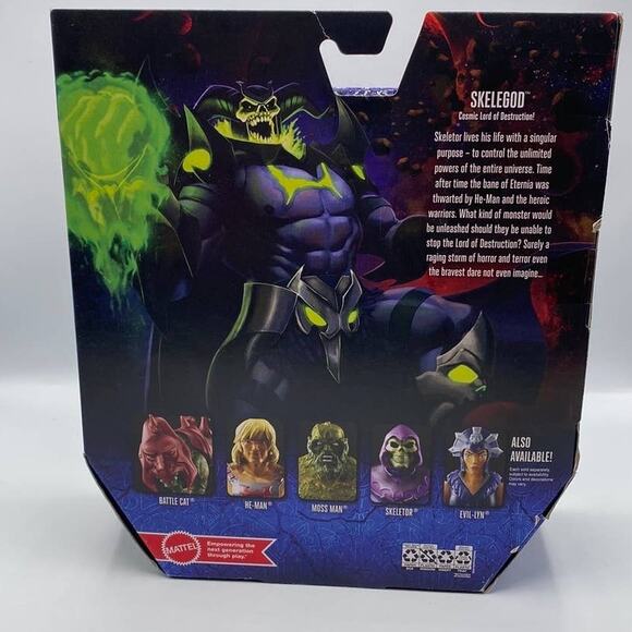 New Masters Of The Universe Masterverse Revelation Skelegod Action Figure Mattel - Picture 4 of 6